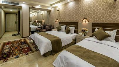 اتاق سه تخته هتل ونوس اصفهان اتاق سه تخته هتل ونوس اصفهان